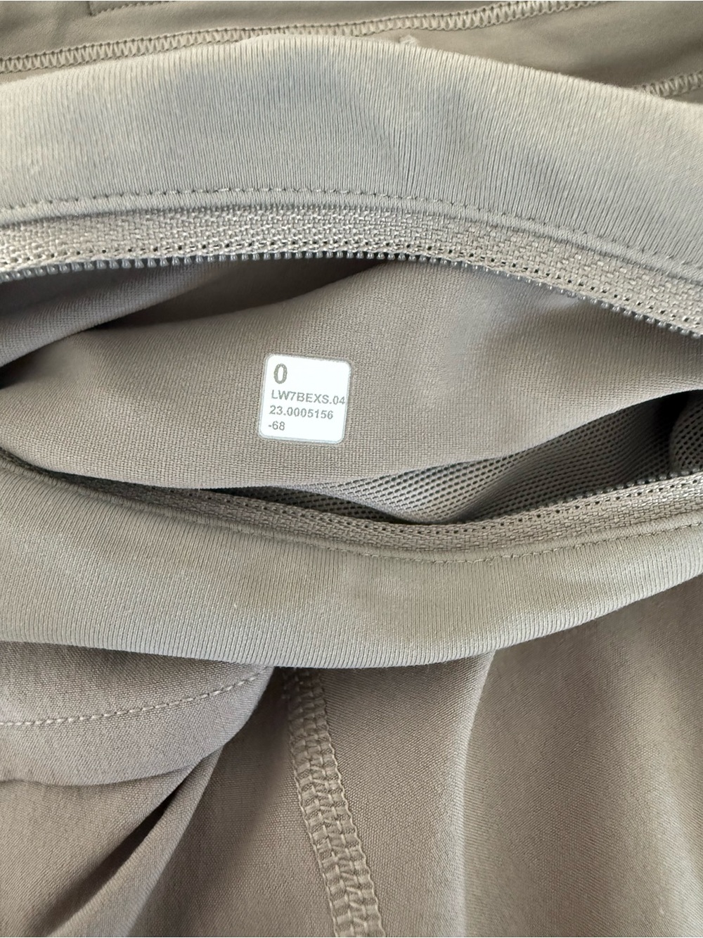 lululemon speed up shorts in “bone” - Picture 2 of 5